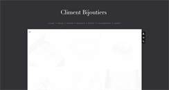 Desktop Screenshot of climentbijoutiers.com