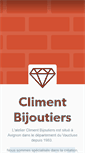 Mobile Screenshot of climentbijoutiers.com